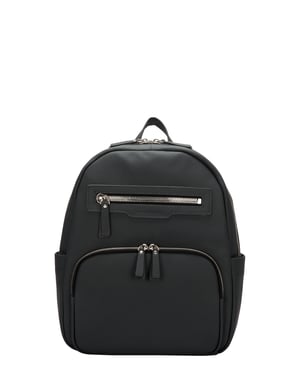 OIL TANNED LEATHER ZIP AROUND BACKPACK