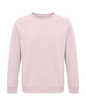 SOLS Unisex Adult Space Organic Raglan Sweatshirt (Lichtroze)