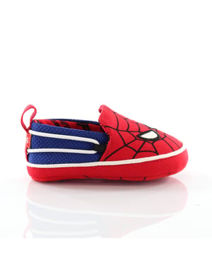 Toms x Marvel Spiderman Face Print Tiny Lima Slip On Skor - Barn