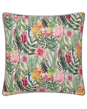 Wylder Nature Country Wilds Blossom Printed Feather Filled Cushion