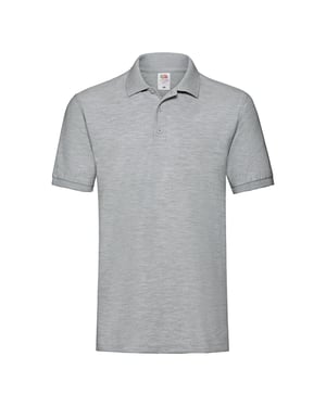 Fruit Of The Loom Premium Mens Short Sleeve Polo Shirt (Athletic/Heather)