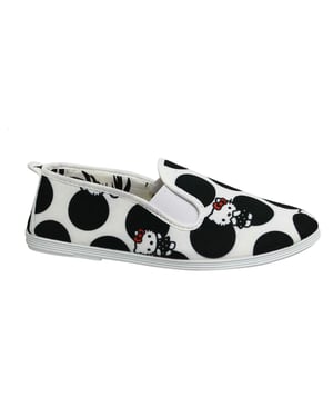 Flossy Style Hello Kitty Dam Svart/Vit Plimsolls