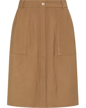 Dreimaster Casual rok Dames olijf
