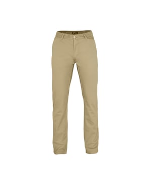 Asquith & Fox Heren Klassieke Casual Chinos/Trousels (Khaki)