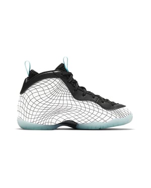 Nike Little Posite One PS Kinderschoenen Wit