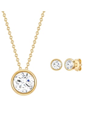 Rafaela Donata Female Sterling Silver Set (Necklace + Earring)