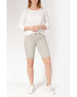 Stretch Fit Bermuda Shorts