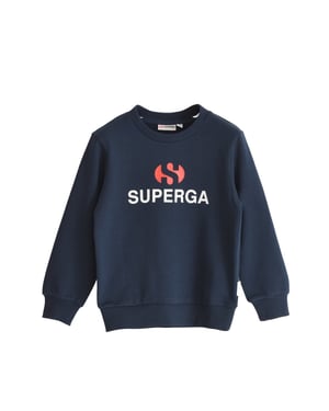 Superga Sweatshirt met kinderlogo (Marine)
