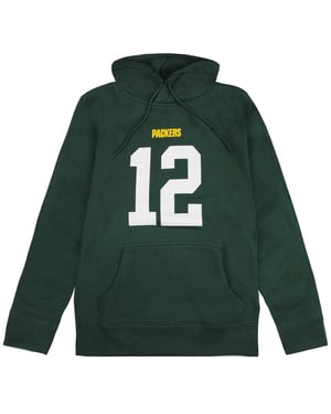 Fanatics Green Bay Packers Aaron Rodgers Mens Hoodie