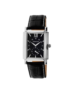 Heritor automatisch Frederick lederen band horloge