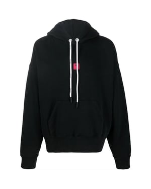 Palm Angels Bold Angels PXP Logo Svart Hoodie