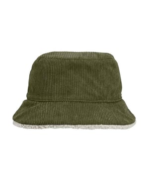 SOLS Unisex volwassen 2 in 1 omkeerbare emmerhoed (Leger/Beige)