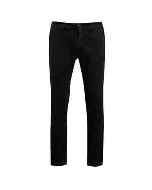SOLS Mens Jules Chino Trousers (Black)