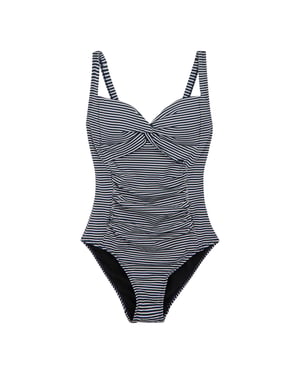 Regatta Dames stripe seersucker tummy control one piece zwempak