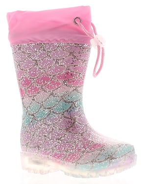 Princess Stardust Shells Girls Adjustable Wellies