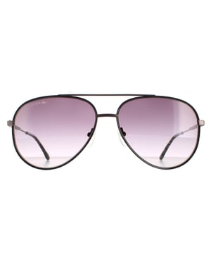 Lacoste Aviator Mens Matte Dark Grey Grey Gradient L247S
