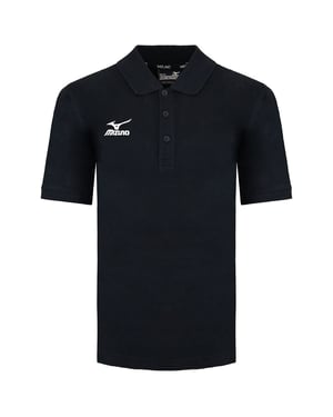 Mizuno Pro Kids svart golf polotröja
