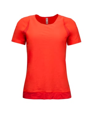 Under Armour Womens Vanish T-Shirt Base Layer Fitted Top Oranje 1324142 877