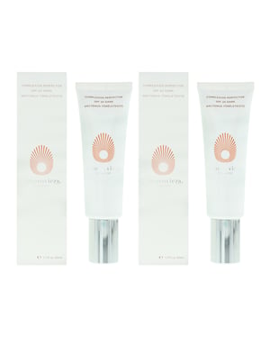 Omorovicza Complexion Perfector SPF 20 Dark Tinted Moisturiser 50ml x 2