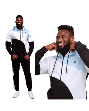 Mens Kam Two Piece Tracksuit Hoodie & Jogger Set