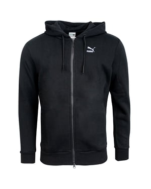 Puma Evo Mens Black Zip Up Training Hoody Hooded Track Top Jacket 569205 01 P5F