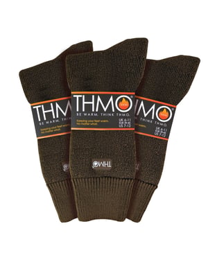 THMO - 3 Pack Multipack Mens Thick Winter Warm Socks with Comfort Top