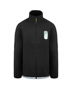 Puma x Helly Hansen Long Sleeve Zip Up Black Mens Polar Fleece 598278 01
