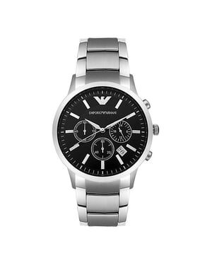Emporio Armani Renato Heren Horloge Zilverkleurig AR2434