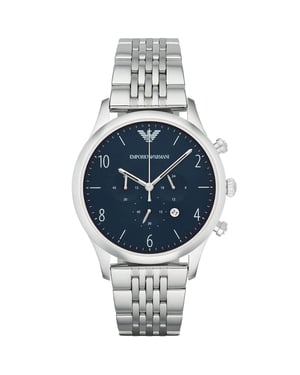 Emporio Armani AR1942 Blauw Wijzerplaat Chronograaf Herenhorloge
