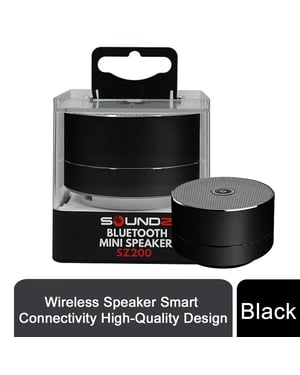 Soundz Wireless Speaker- Black