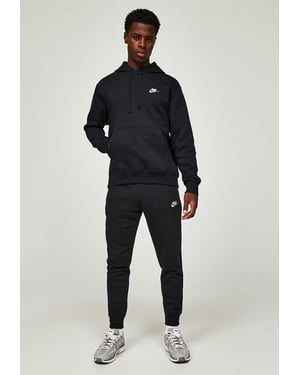 Nike Mens Sportswear Club Fleece Tracksuit in Black