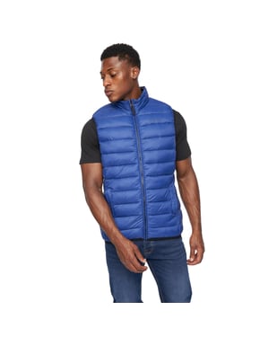 Crosshatch Heren Gattering Gilet (Koningsblauw)