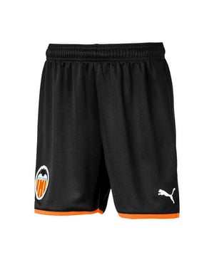 Puma Valencia CF Kids Black Football Shorts
