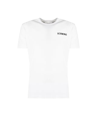Iceberg T-Shirt Herr Vit