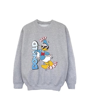 Disney Jongens Donald Duck Cool Sweatshirt (Sportgrijs)