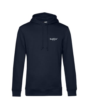 Ballin Est. 2013 Hoodies Liten Logo Hoodie Blå