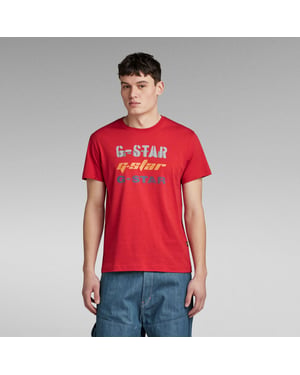 G-Star RAW Triple Logo Graphic T-Shirt