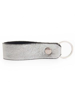 Purapiel Nyckelring Mikeyglam I Silver