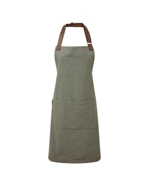 Premier Adults Unisex Annex Bib Apron (Moss)