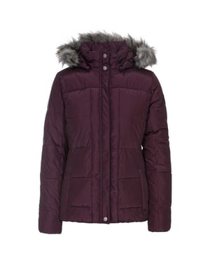 Trespass Womens/ladies Nanette Fur Trim Jacket