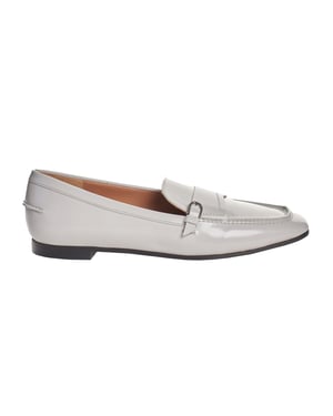 X3A079 dames leren loafers