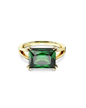 Swarovski 'Matrix' Dames Gouden Geplateerde Metalen Ring - Goud 5677140