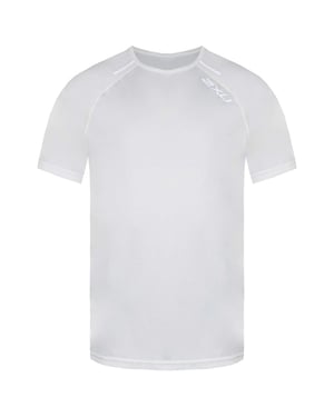 2XU Logotyp Herr Vit T-shirt
