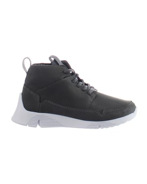 Clarks Tri Voyage Kids Grey Trainers