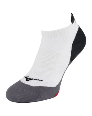Mizuno Race Low Mens Vit/Grå Löpstrumpor