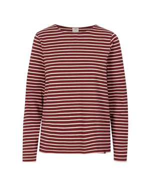 Trespass Womens/Ladies Karen Yarn Dyed Stripe Shirt (Dark Cherry)