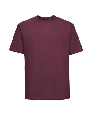 Russell Heren Ringspun Cotton Classic T-shirt (Bourgondië)