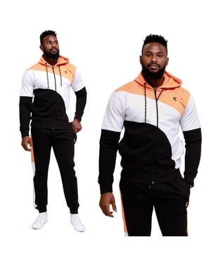 Mens Kam Two Piece Tracksuit Hoodie & Jogger Set