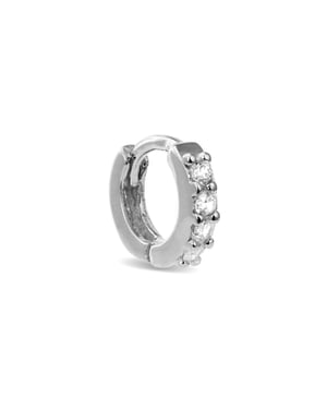 Piercing Luxenter Ansung Sterling Silver 925 och Briljant Zirkonia rodiumpläterad finish