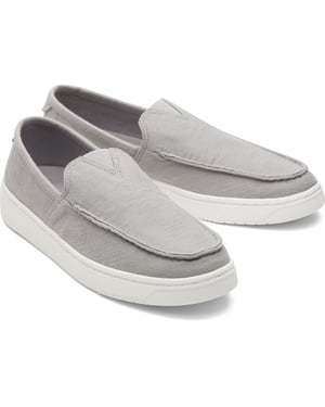 TOMS TRVL Lite 100% Cotton Men's Ultimate Grey Espadrilles